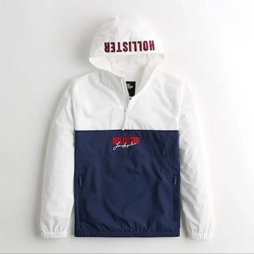 Hollister hooded windbreaker